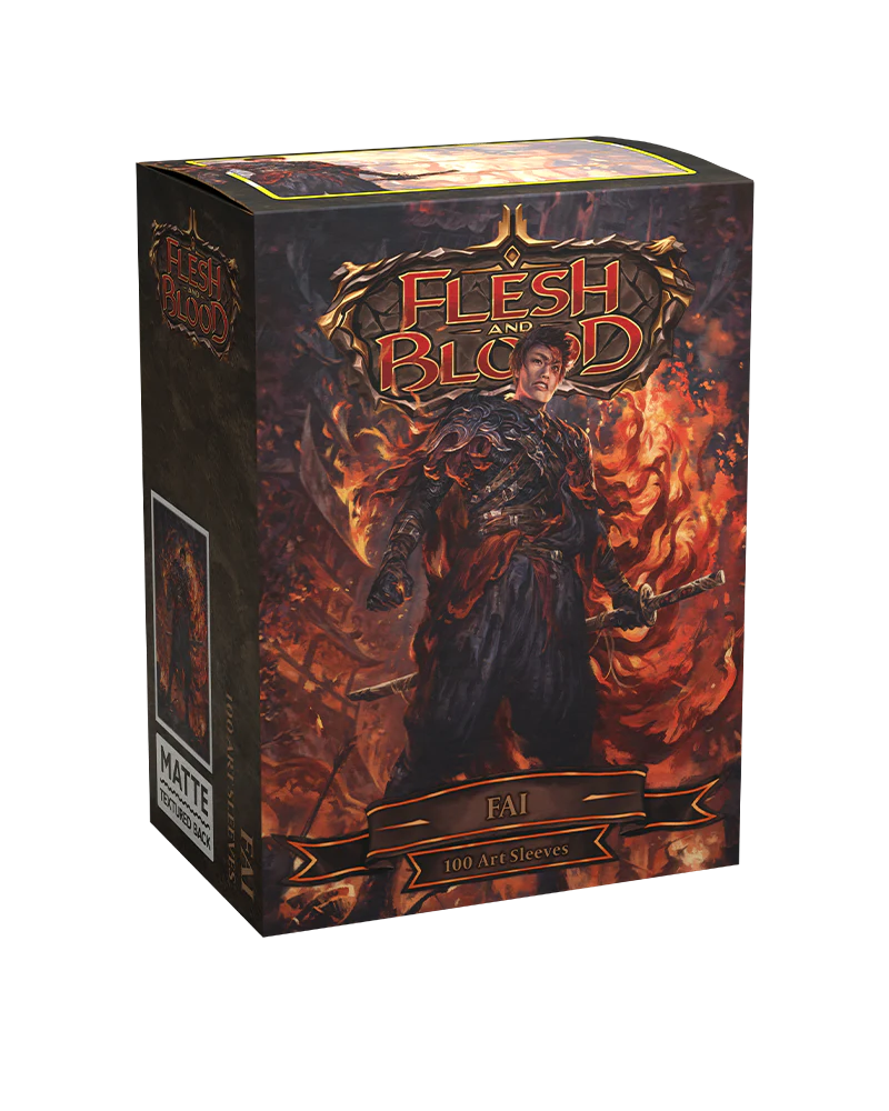 Dragon Shield Flesh & Blood Matte Art Sleeves Standard Size 100pcs - Fai Matte - Image 5