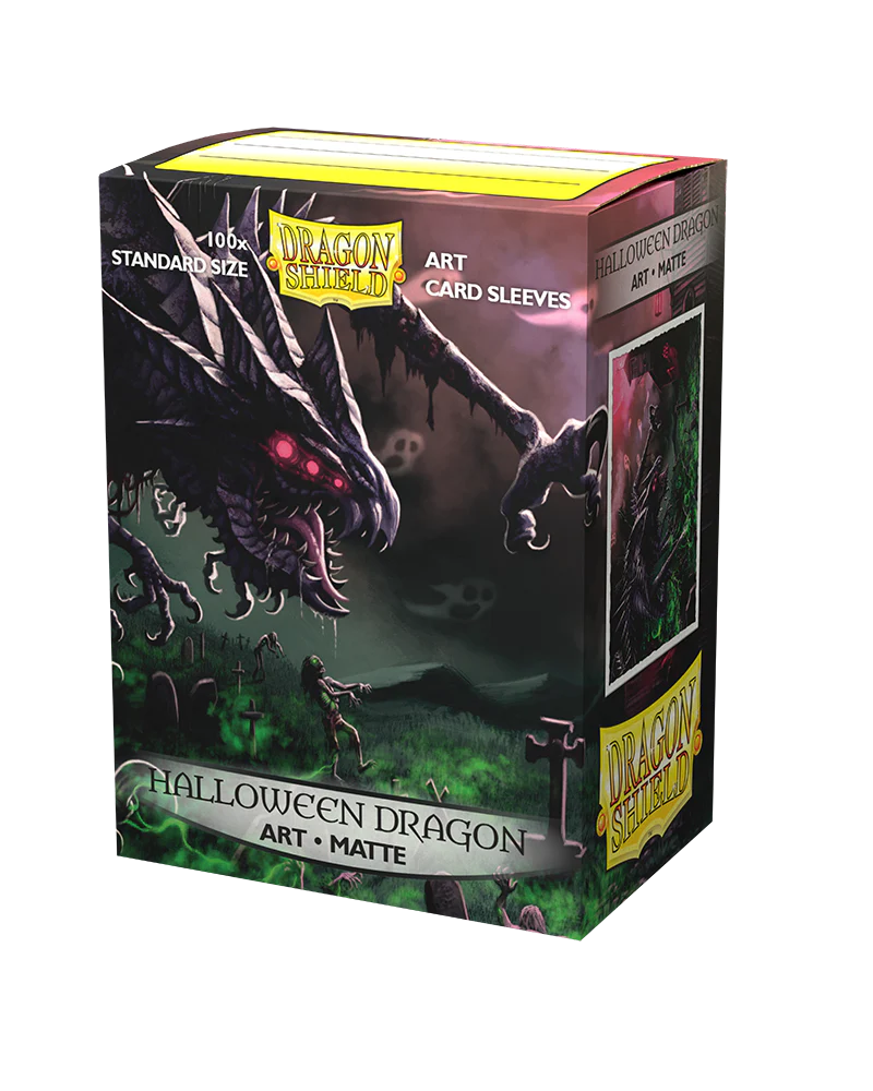 Dragon Shield Matte Art Sleeves Standard Size 100pcs - Halloween Dragon 2020 - Image 5