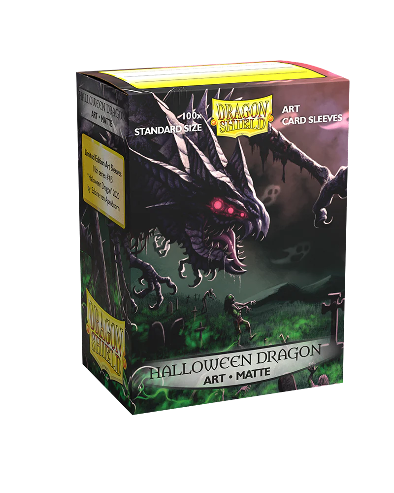 Dragon Shield Matte Art Sleeves Standard Size 100pcs - Halloween Dragon 2020 - Image 7