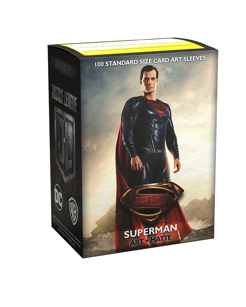 Dragon Shield Sleeve Art Matte Justice League Standard Size 100pcs - Superman - Image 5
