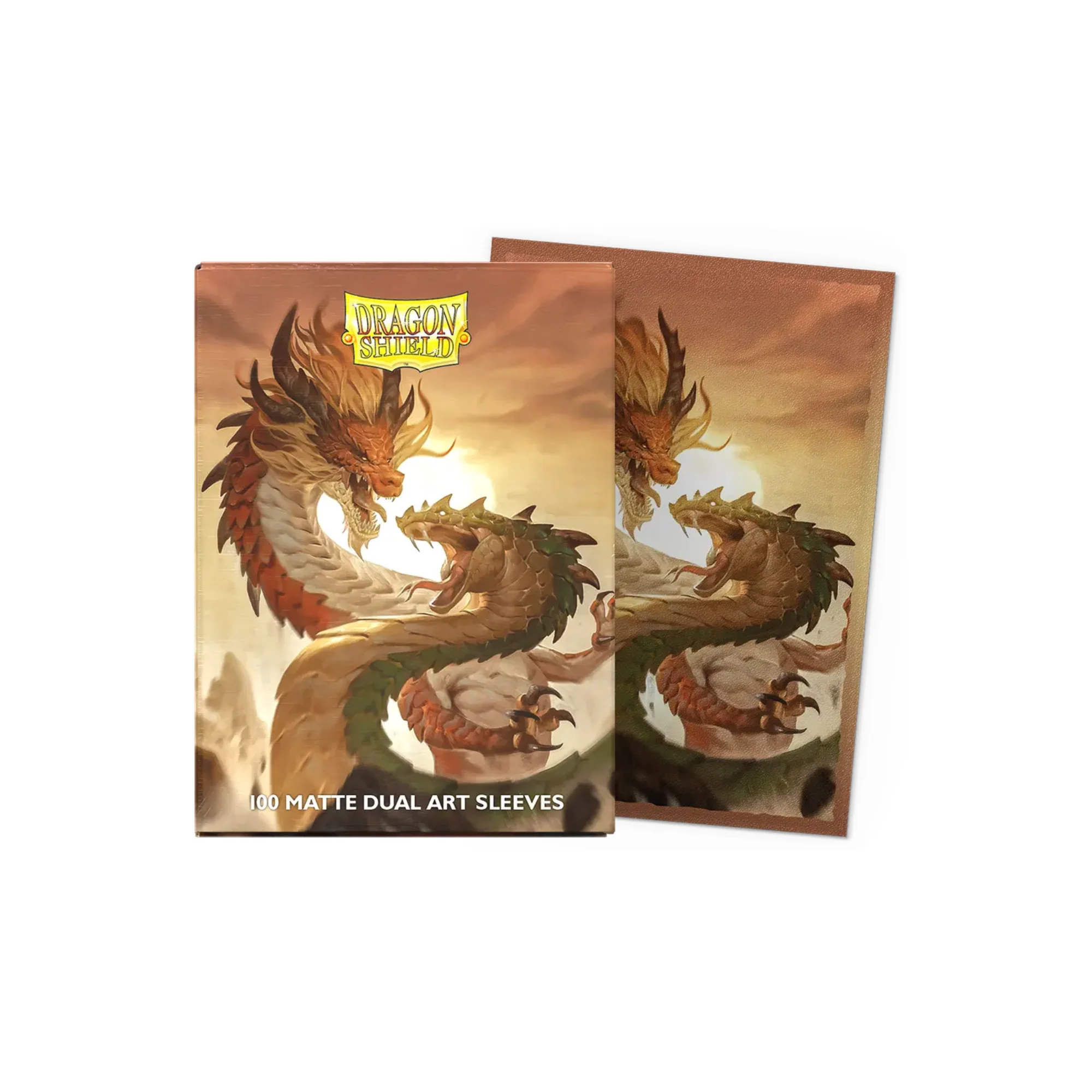 Dragon Shield Sleeve Dual Matte Art Standard Size 100pcs - "Wood Snake 2025" - Image 2