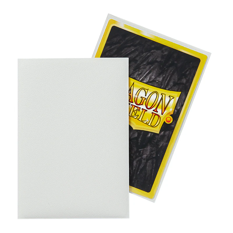 Dragon Shield Sleeve Matte Small Size 60pcs - White Matte (Japanese Size) - Image 2