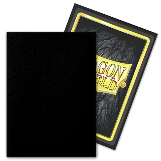 Dragon Shield Sleeve Outer Standard Size 100pcs "Matte Black" - Image 3