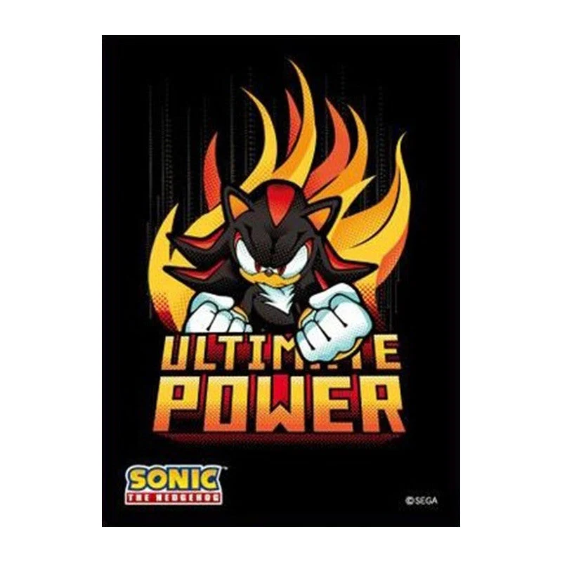Ensky Character Sleeve - Sonic The Hedgehog Spot And Dot - "Ultimate Power" (EN-1273)