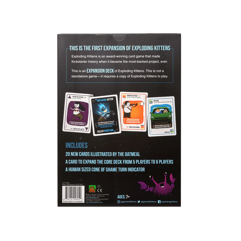 Exploding Kittens Board Game Imploding Kittens EN: Expansion - Image 5