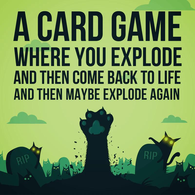 Exploding Kittens Board Game Zombie Kittens EN - Image 9