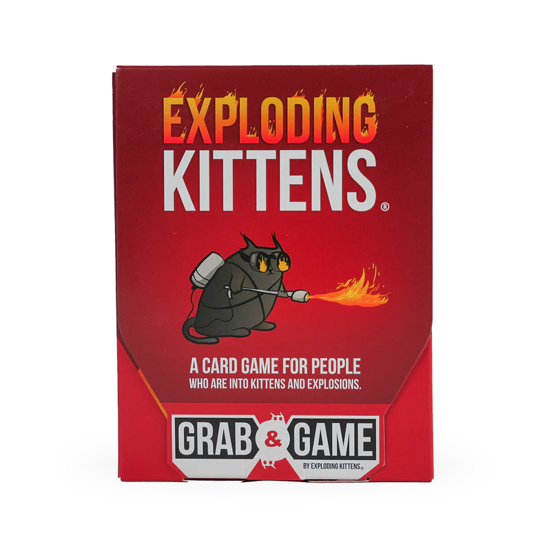 Exploding Kittens Original: Grab & Game Edition - Image 3