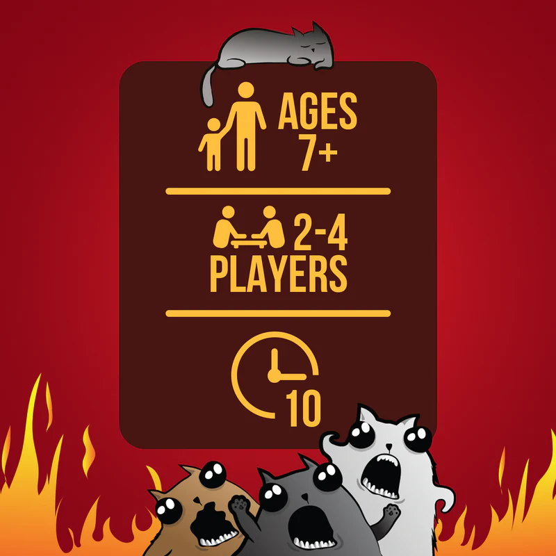 Exploding Kittens Original: Grab & Game Edition - Image 7