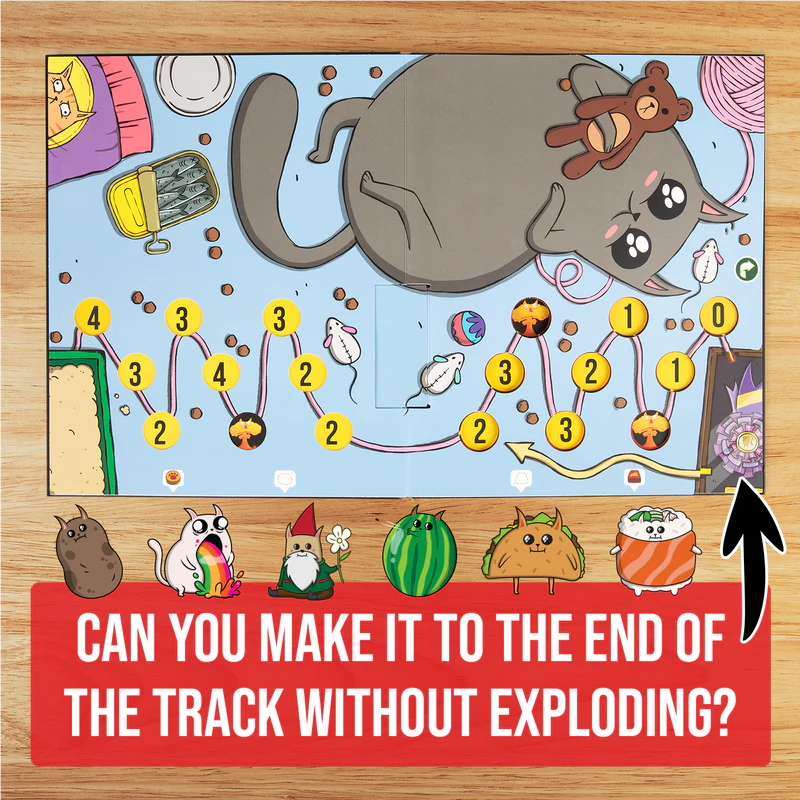 Exploding Kittens: The Board Game (Premium) EN - Image 3