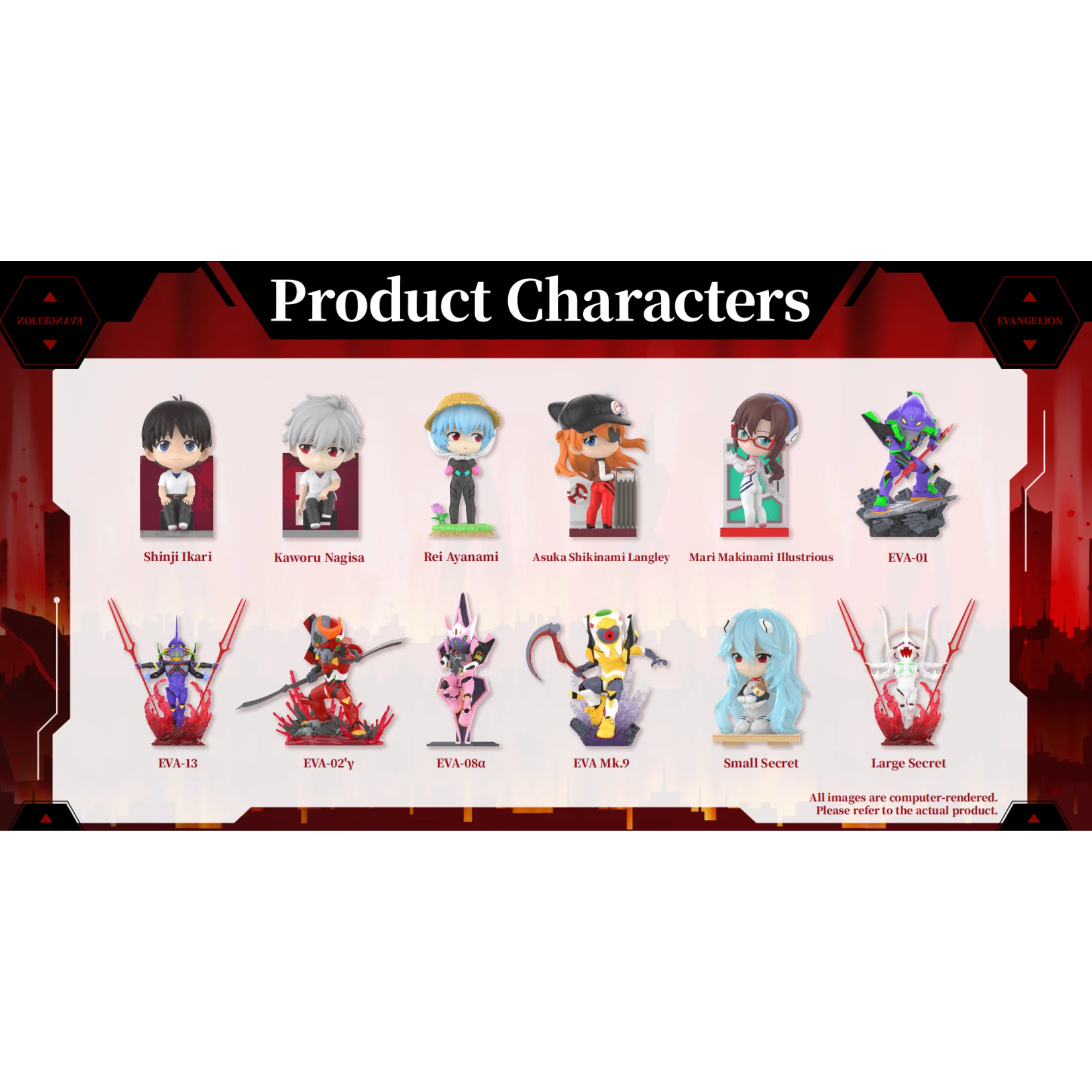 Funism x Evangelion "Eva Vol.2" Blind Box - Image 3