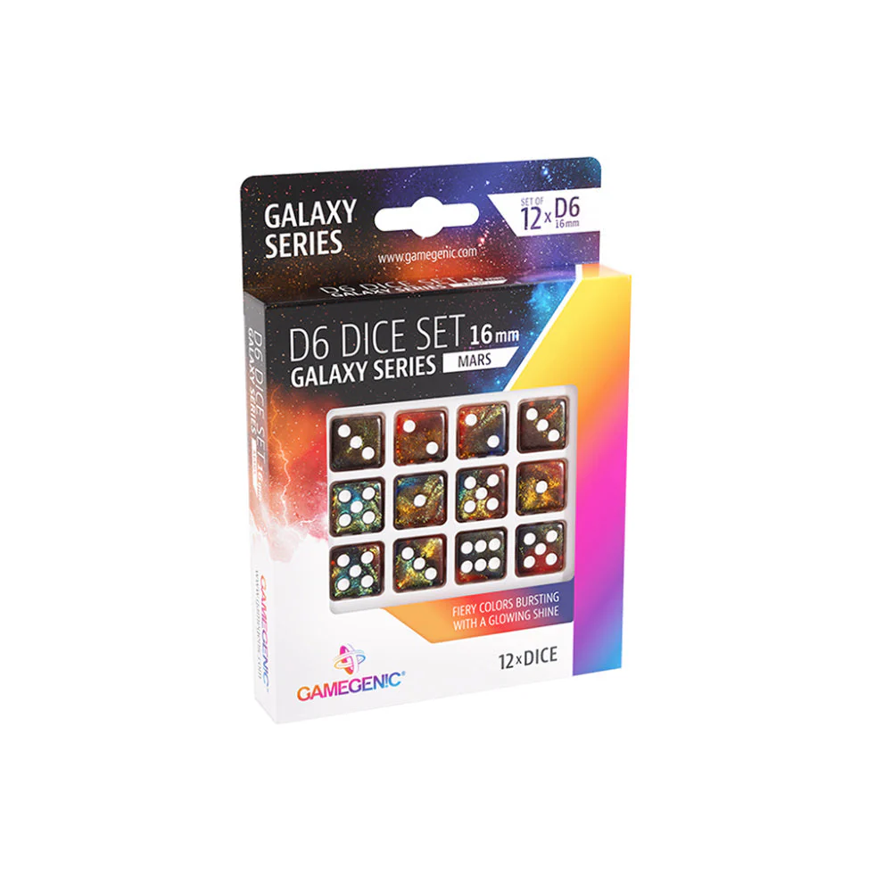 Gamegenic "D6 Dice Set 16mm (12pcs)" - Image 4
