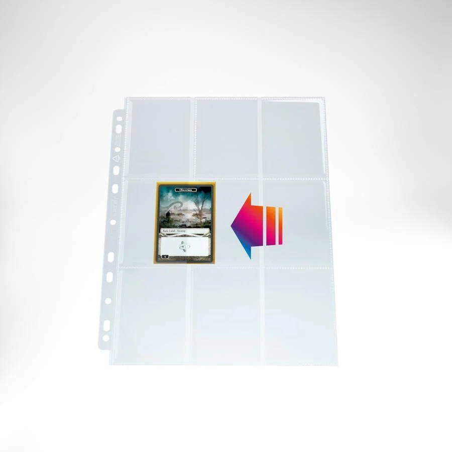 Gamegenic Card Album Pages "Ultrasonic 9-Pocket Pages Side-Loading" - Image 3