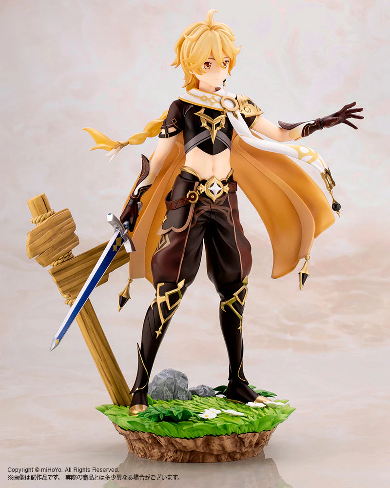 Genshin Impact 1/7 PVC Figure "Aether" (With Bonus Face Parts) - Image 6