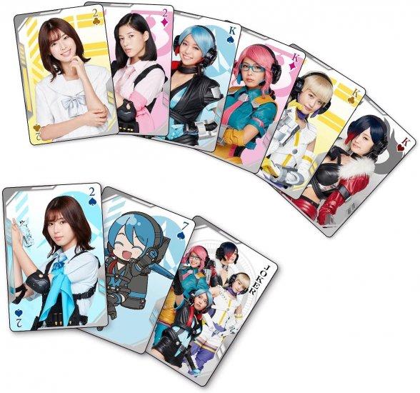 Girl Gun Fight Playing Cards - Image 4