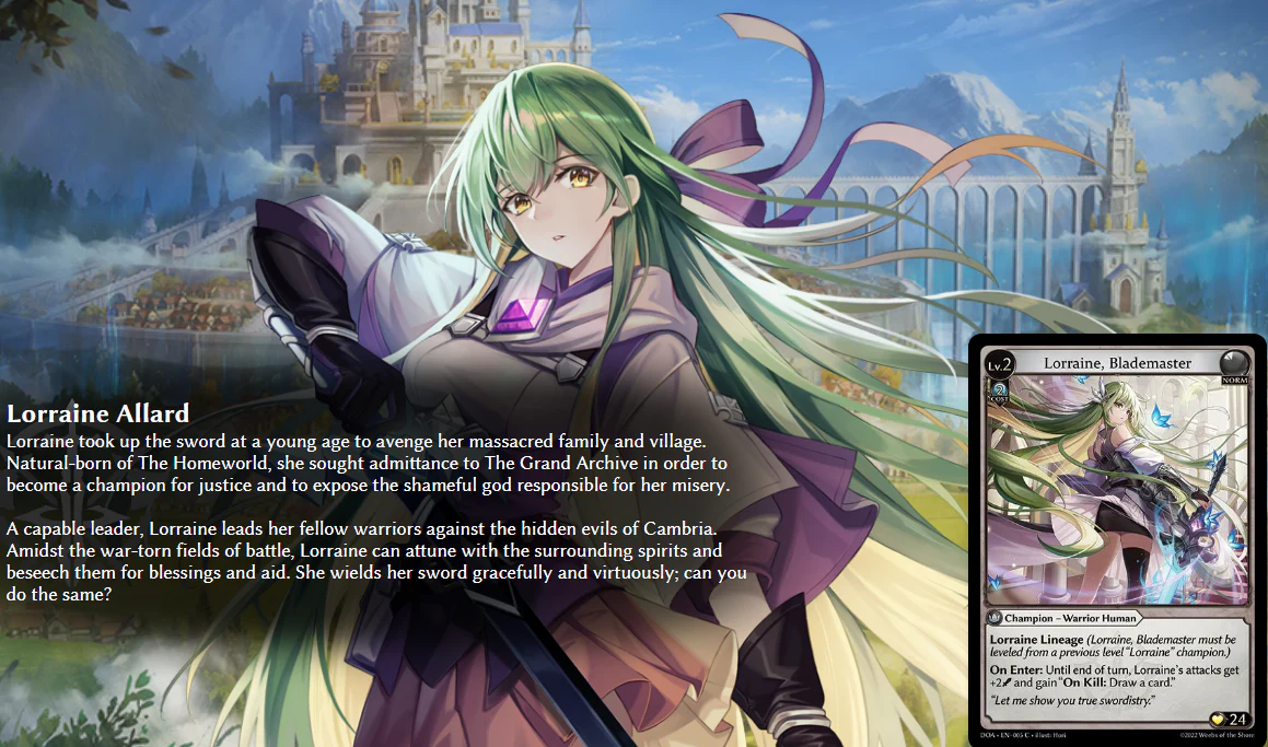 Grand Archive TCG - [DOA] Dawn of Ashes Starter Deck - Image 2