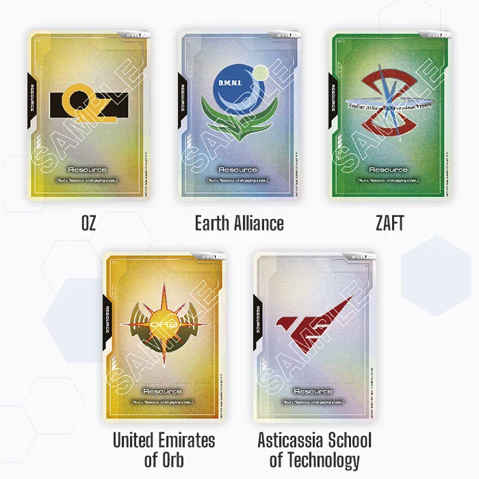 Gundam Card Game Official Goods Set 01 [EVX-01] - Image 5