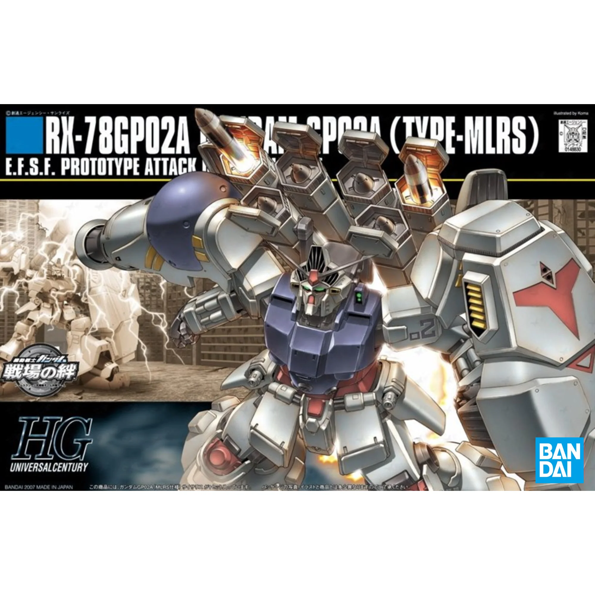 Gunpla 1/144 HGUC GP-02 MLRS Custom