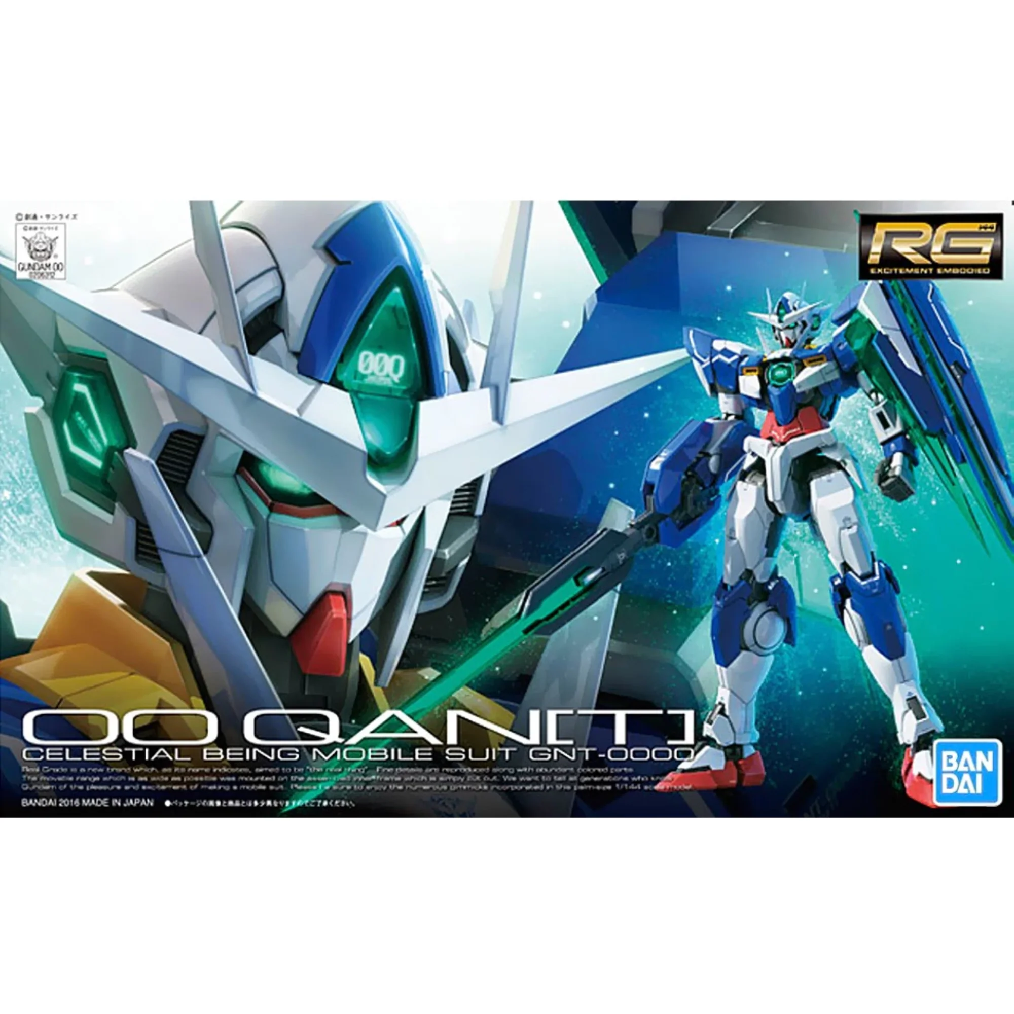 Gunpla RG 1/144 00 QAN[T]