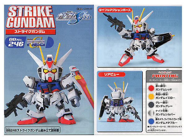 Gunpla BB246 Strike Gundam - Image 2