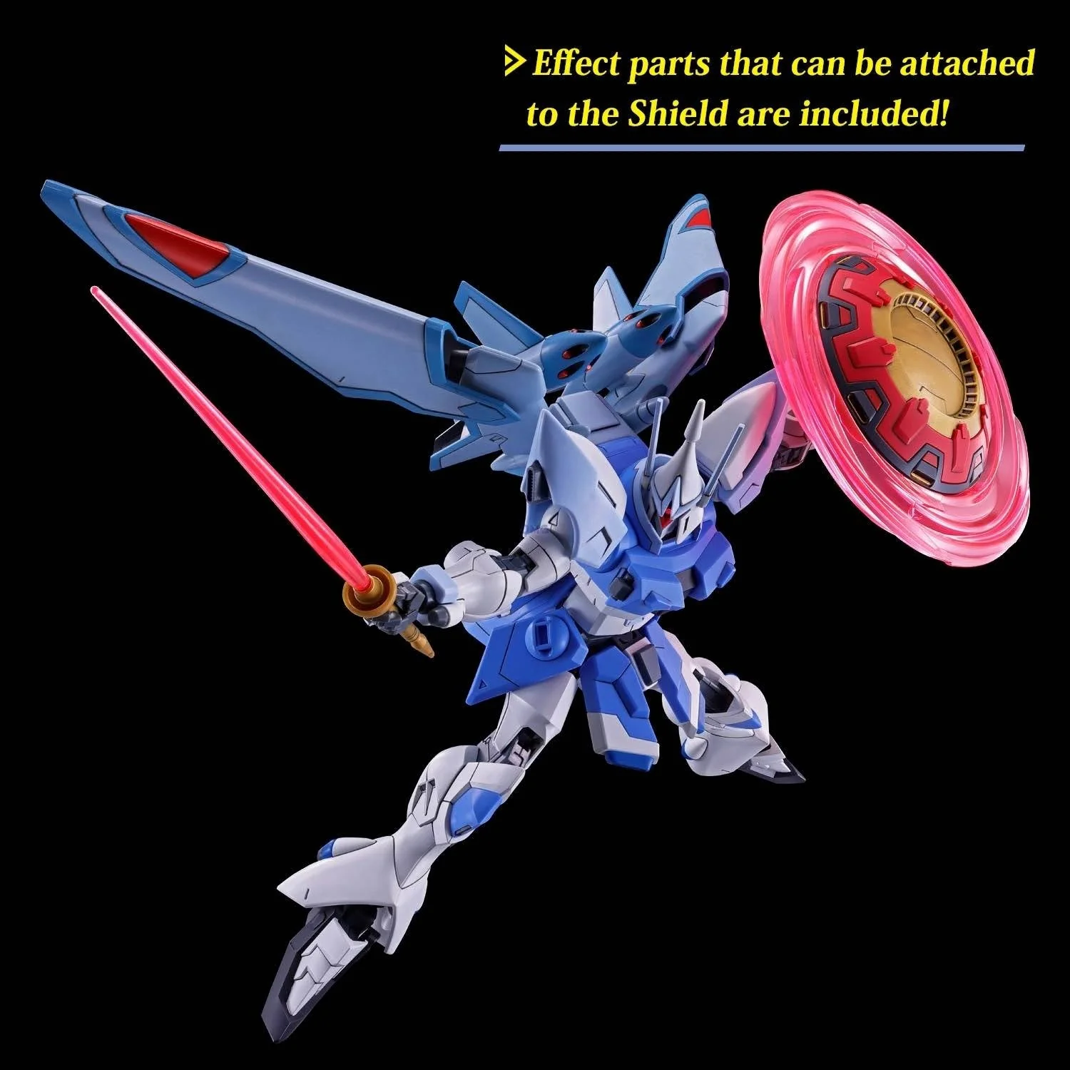 Gunpla HG 1/144 Gundam Gyan Strom (Agnes Giebenrath Custom) - Image 4