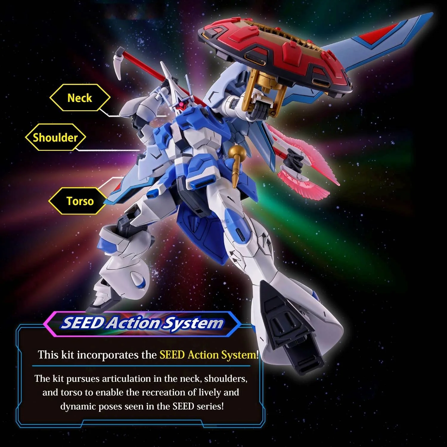 Gunpla HG 1/144 Gundam Gyan Strom (Agnes Giebenrath Custom) - Image 7
