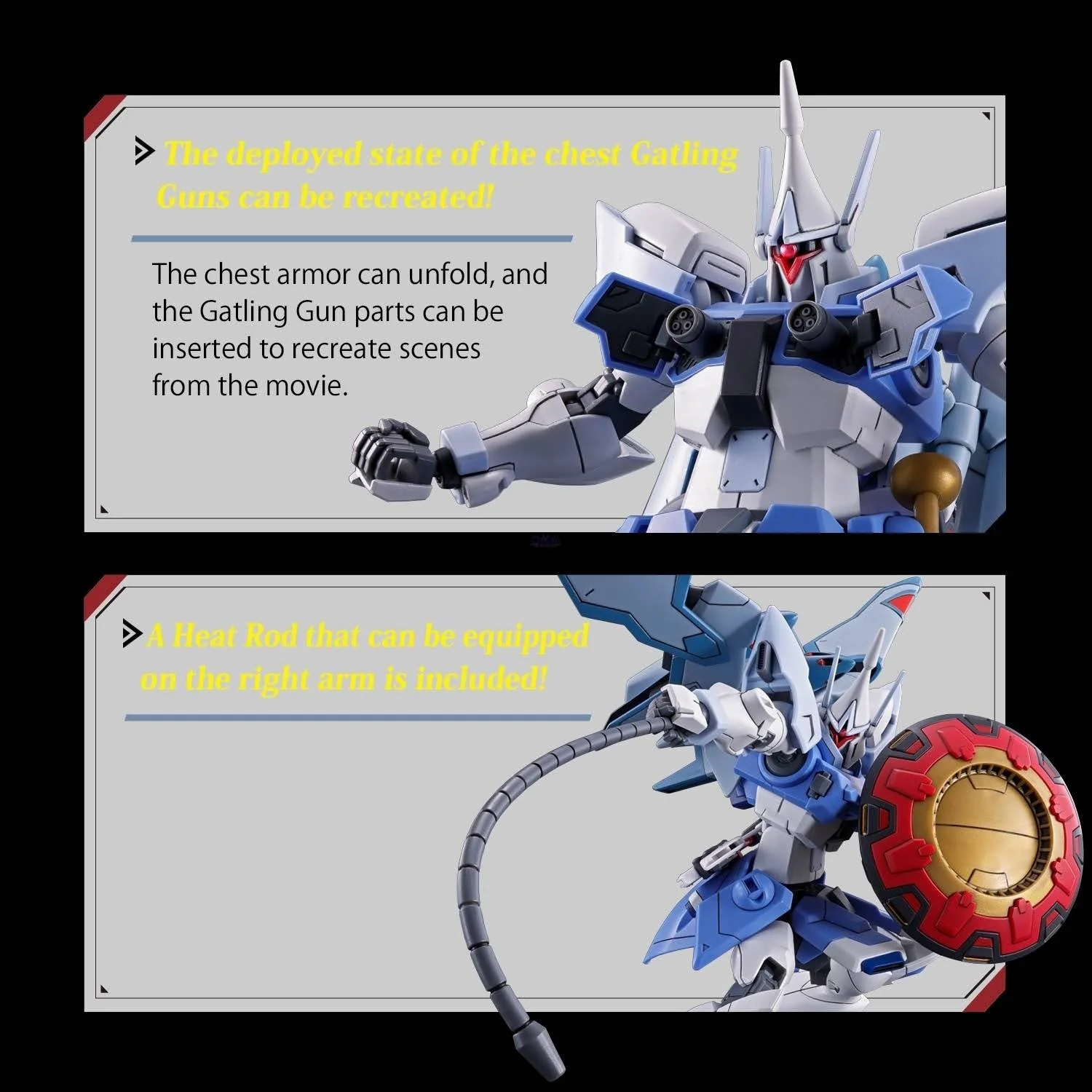 Gunpla HG 1/144 Gundam Gyan Strom (Agnes Giebenrath Custom) - Image 9