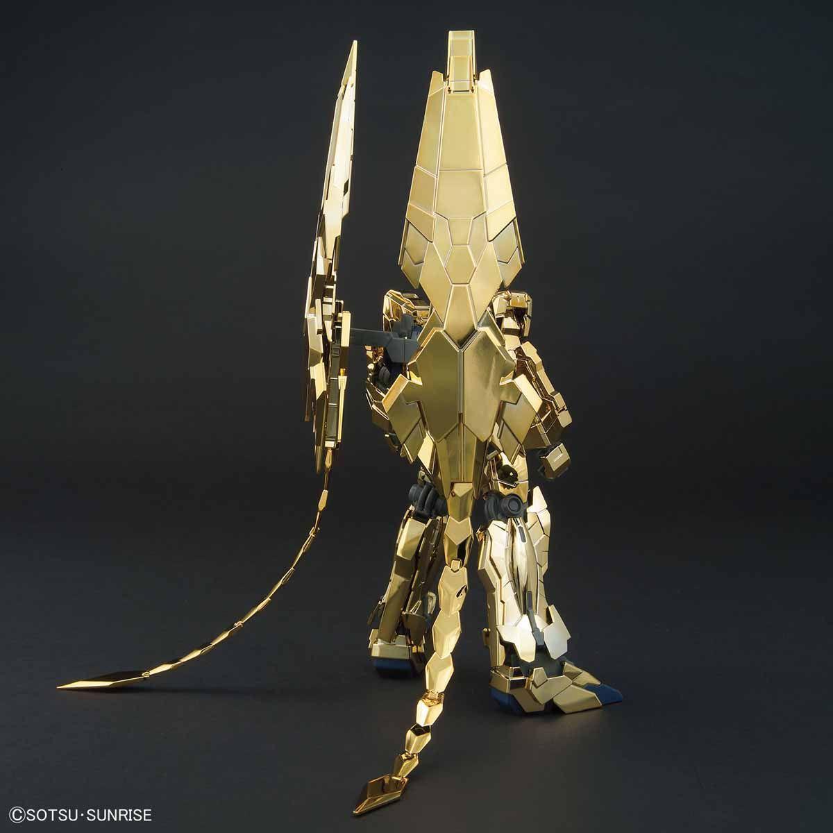 Gunpla HGUC 1/144 RX-0 Unicorn Gundam 03 Phenex (Unicorn Mode) (Narrative Ver.) (Gold Coating) - Image 3