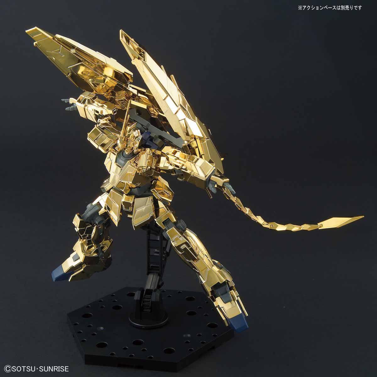 Gunpla HGUC 1/144 RX-0 Unicorn Gundam 03 Phenex (Unicorn Mode) (Narrative Ver.) (Gold Coating) - Image 4