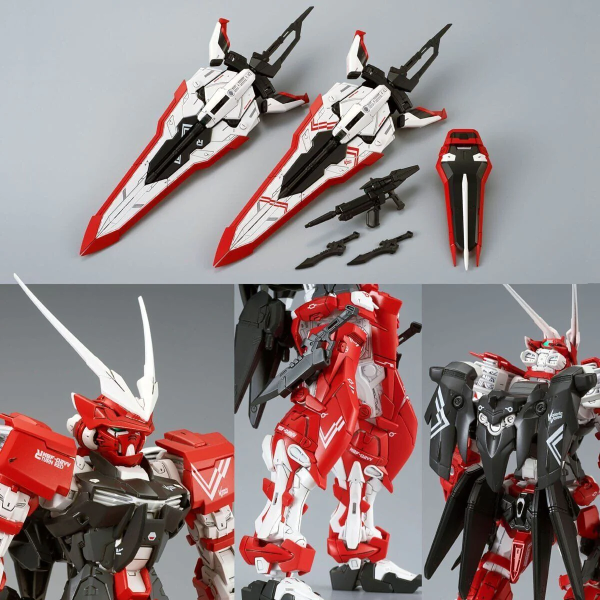 Gunpla MG 1/100 MBF-02VV Gundam Astray Turn Red - Image 7