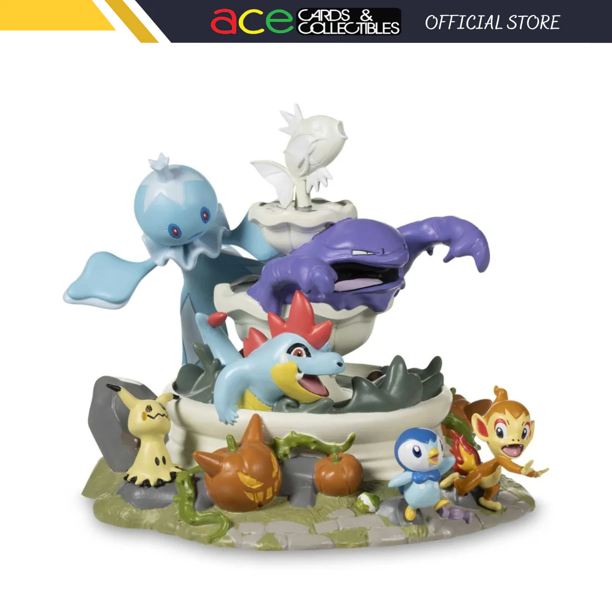 Haunted Pokémon Village: Frillish Frightening Fountain Figure