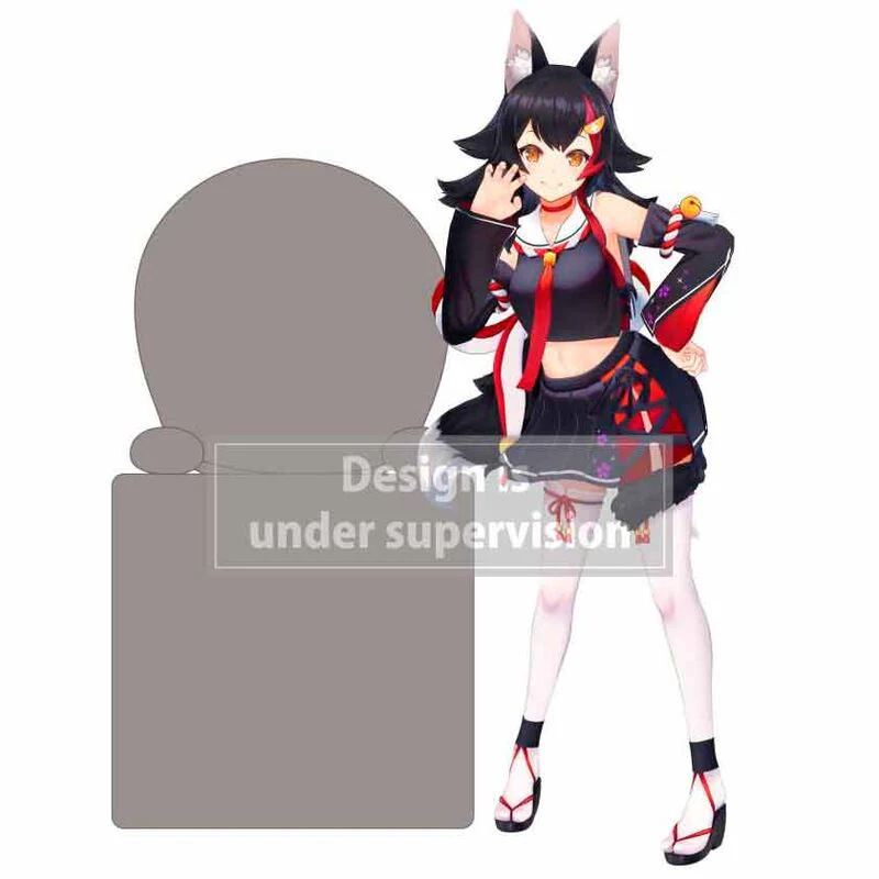 Hololive Production Hikkake Figure "Ookami Mioi" - Image 2