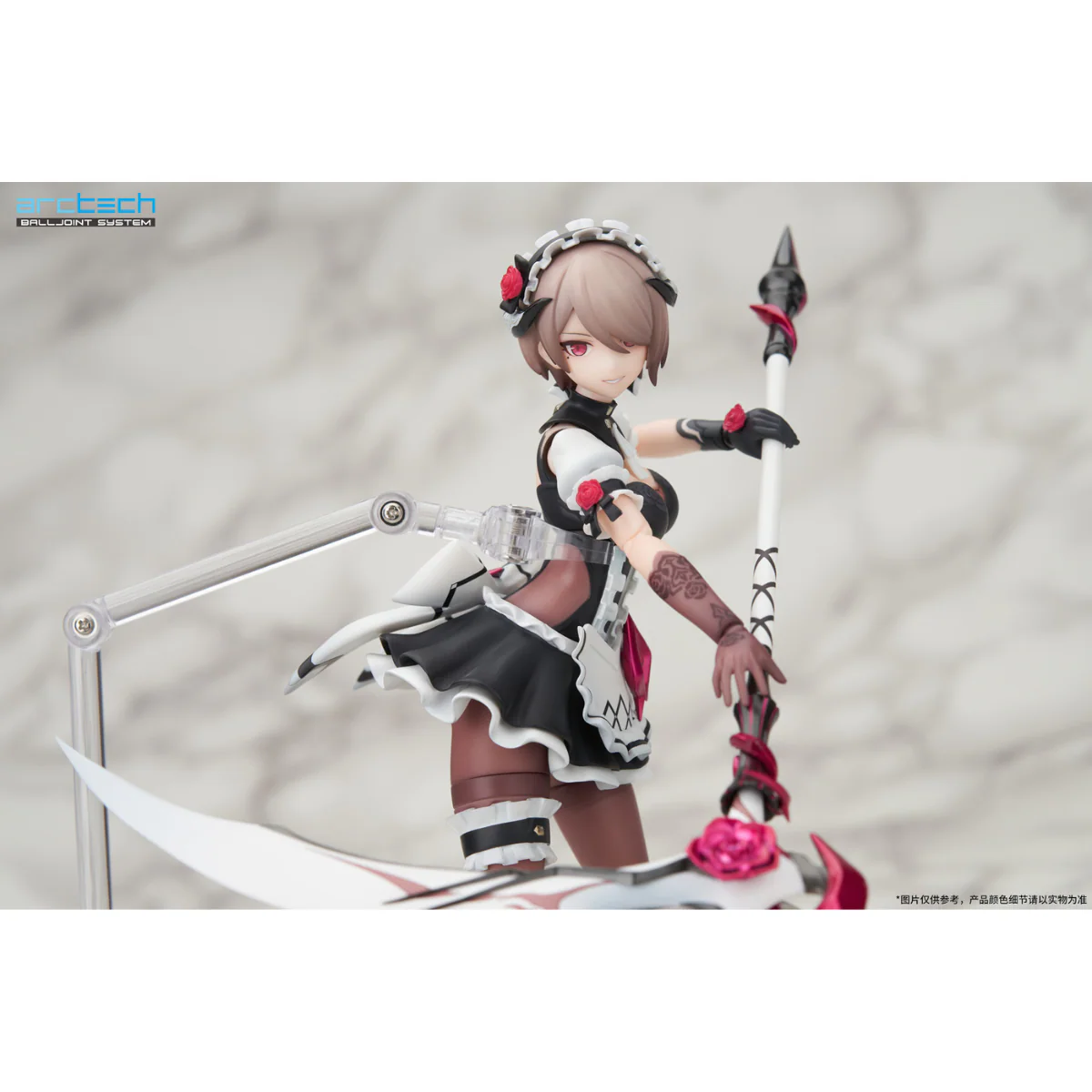 Honkai Impact 3rd: ARCTECH Posable Series 1/8 Action Figure "Rita Rossweisse" (Umbral Rose Ver.) - Image 2