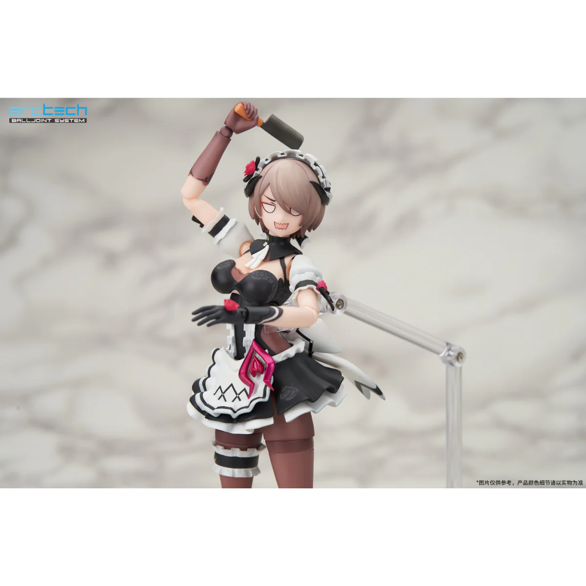 Honkai Impact 3rd: ARCTECH Posable Series 1/8 Action Figure "Rita Rossweisse" (Umbral Rose Ver.) - Image 4