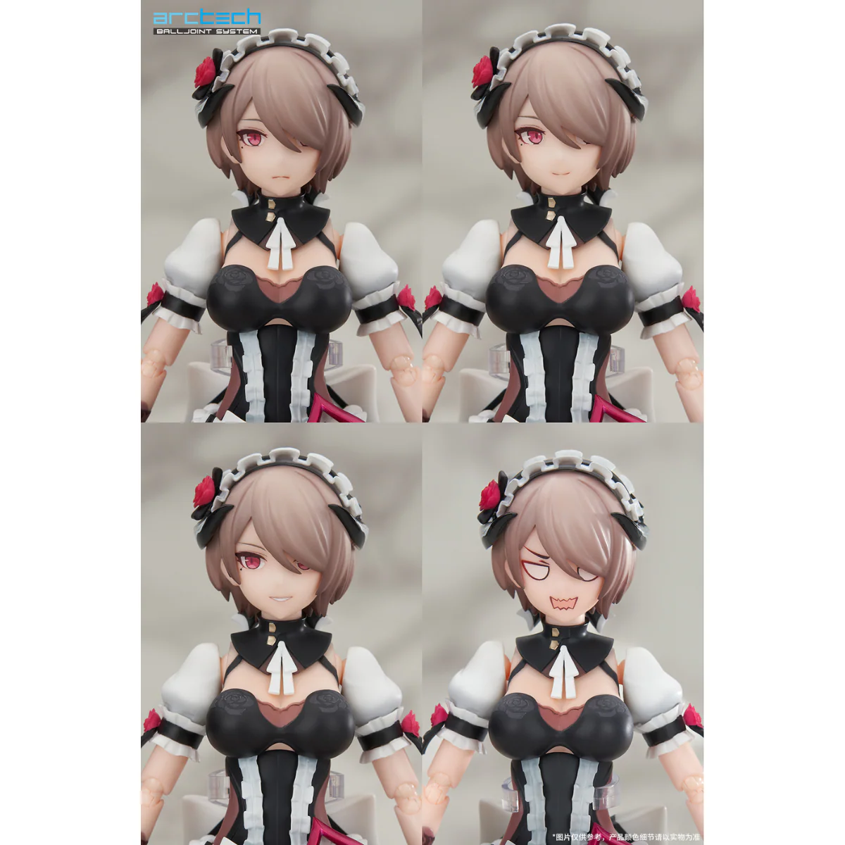 Honkai Impact 3rd: ARCTECH Posable Series 1/8 Action Figure "Rita Rossweisse" (Umbral Rose Ver.) - Image 5