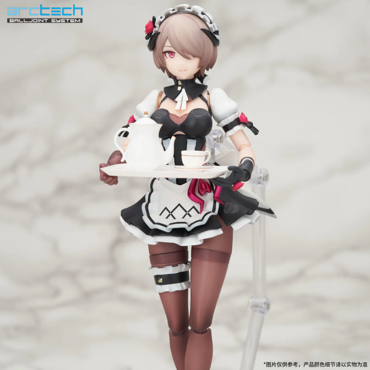 Honkai Impact 3rd: ARCTECH Posable Series 1/8 Action Figure "Rita Rossweisse" (Umbral Rose Ver.) - Image 7
