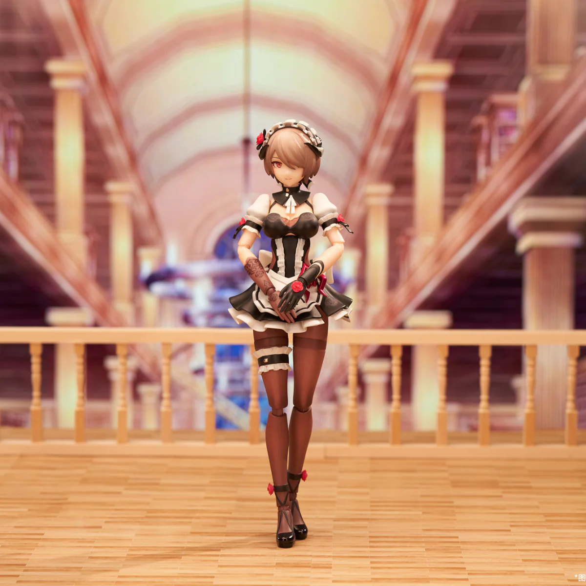 Honkai Impact 3rd: ARCTECH Posable Series 1/8 Action Figure "Rita Rossweisse" (Umbral Rose Ver.) - Image 9