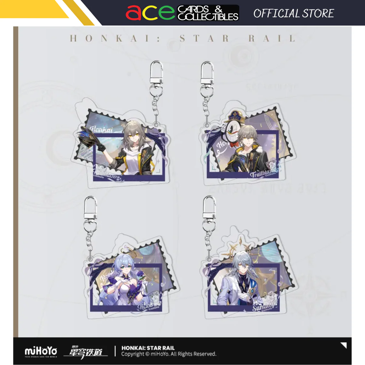 Honkai: Star Rail Autumn Celebration Series "Acrylic Keychain"