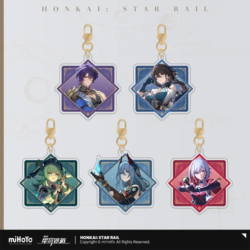 Honkai: Star Rail Interstellar Journey Acrylic Keychain - Image 2