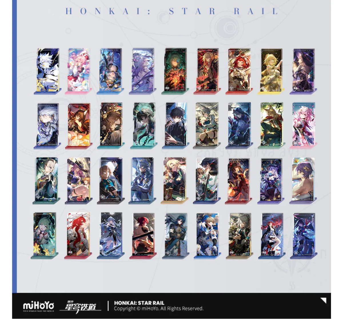 Honkai: Star Rail Light Cone Quicksand Acrylic Block Stand - Image 2