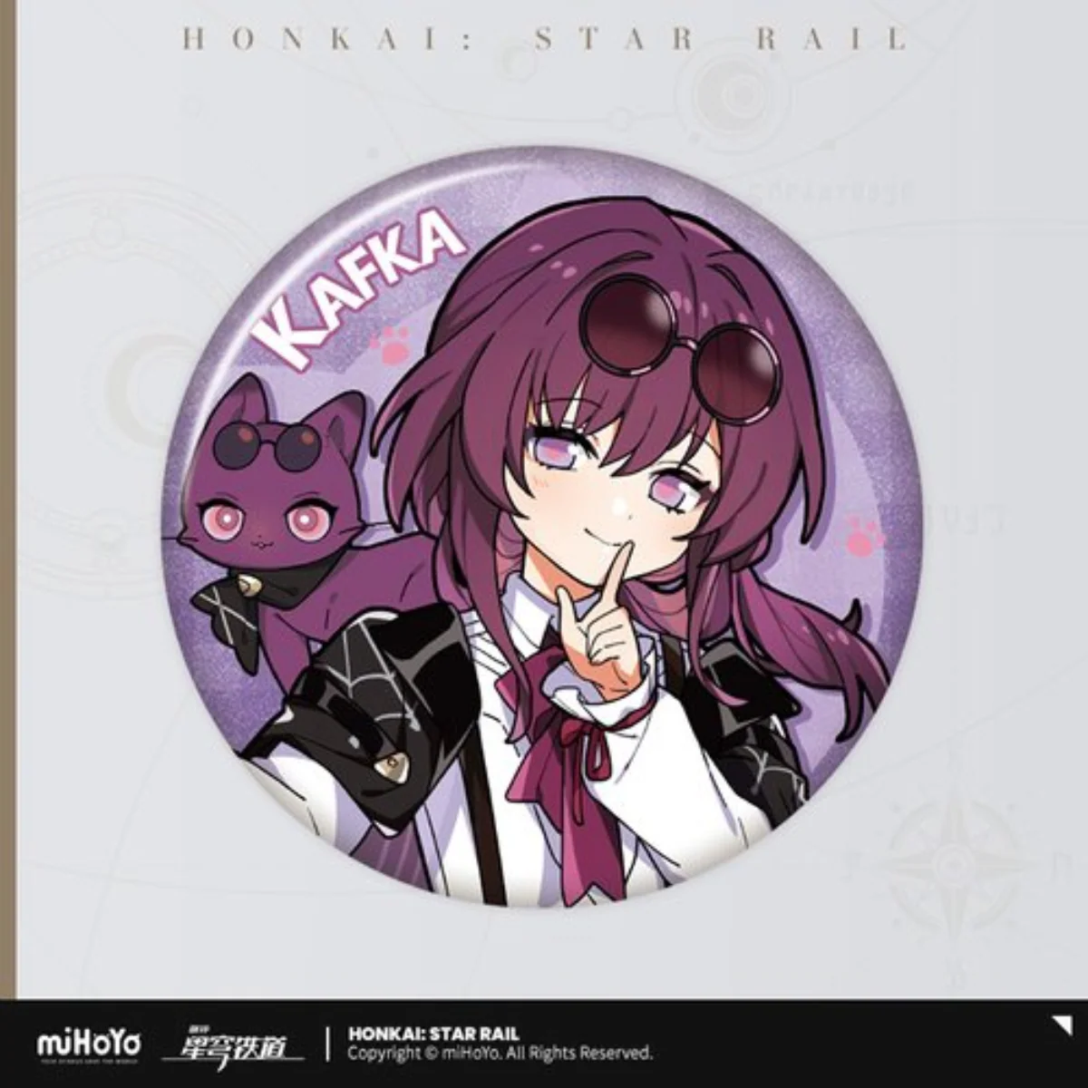Honkai: Star Rail Little Cat Tin Badge - Image 2