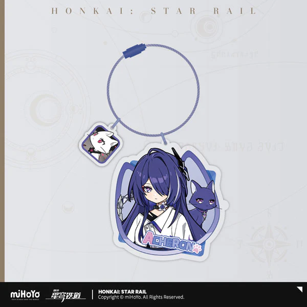 Honkai: Star Rail Little Kitty Acrylic Keychain - Image 12
