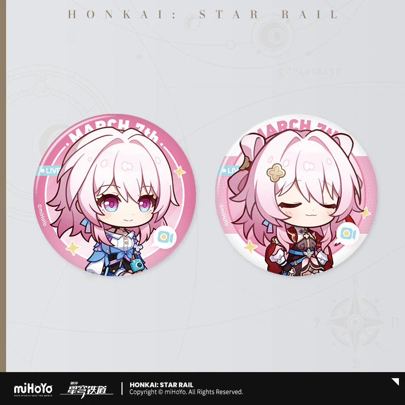 Honkai: Star Rail Owlbert’s Reception Room: Character Badge Set - Image 13
