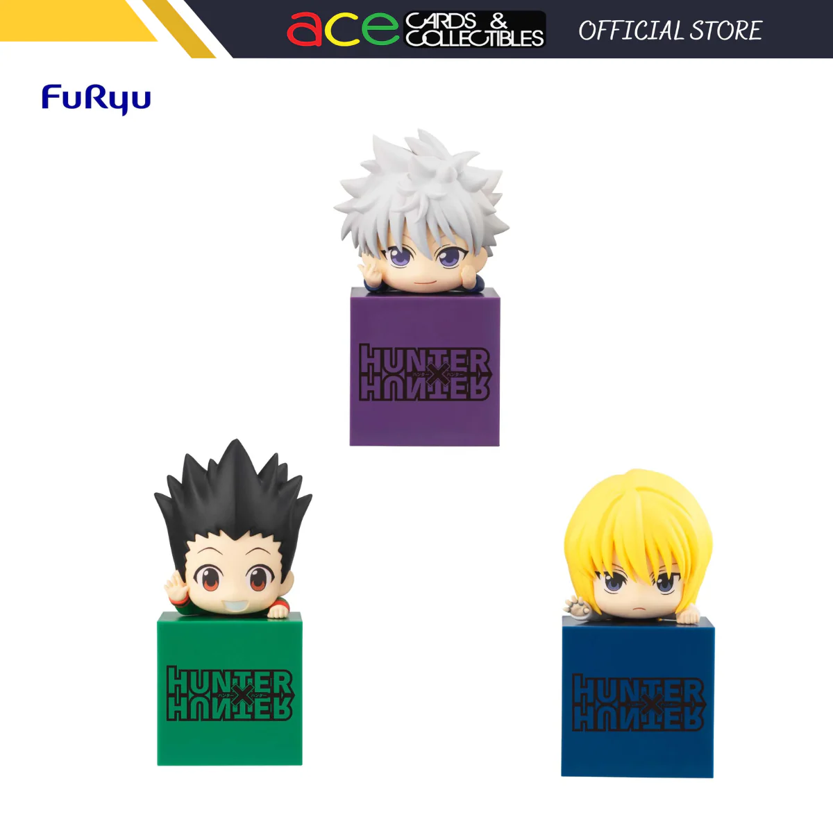 Hunter x Hunter Hikkake Figure "Gon/Killua/Curapikt"