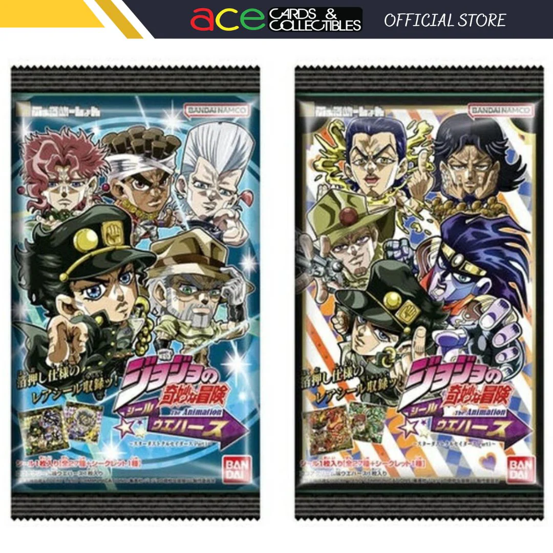 JoJo's Bizarre Adventure Stardust Crusaders Wafer Vol.1