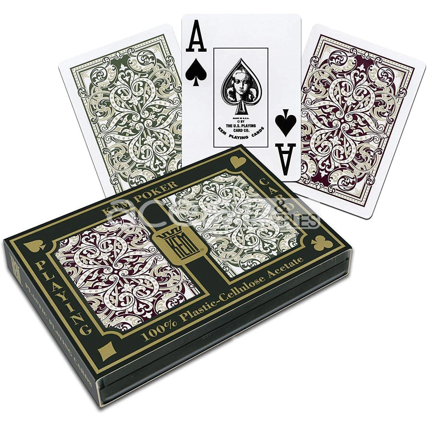 Kem Plastic Standard Index Playing Cards (Pack of 2) - Image 4