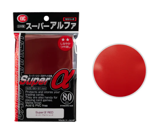 KMC Sleeve Card Barrier Standard Size "Super Alpha α" - Image 4