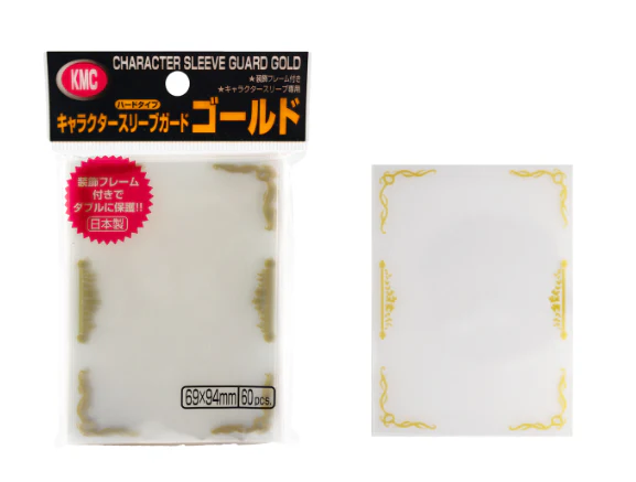 KMC Sleeve Standard Size 60pcs [Gold Frame/Silver Frame/Super Hard/Mat & Clear] - Image 6