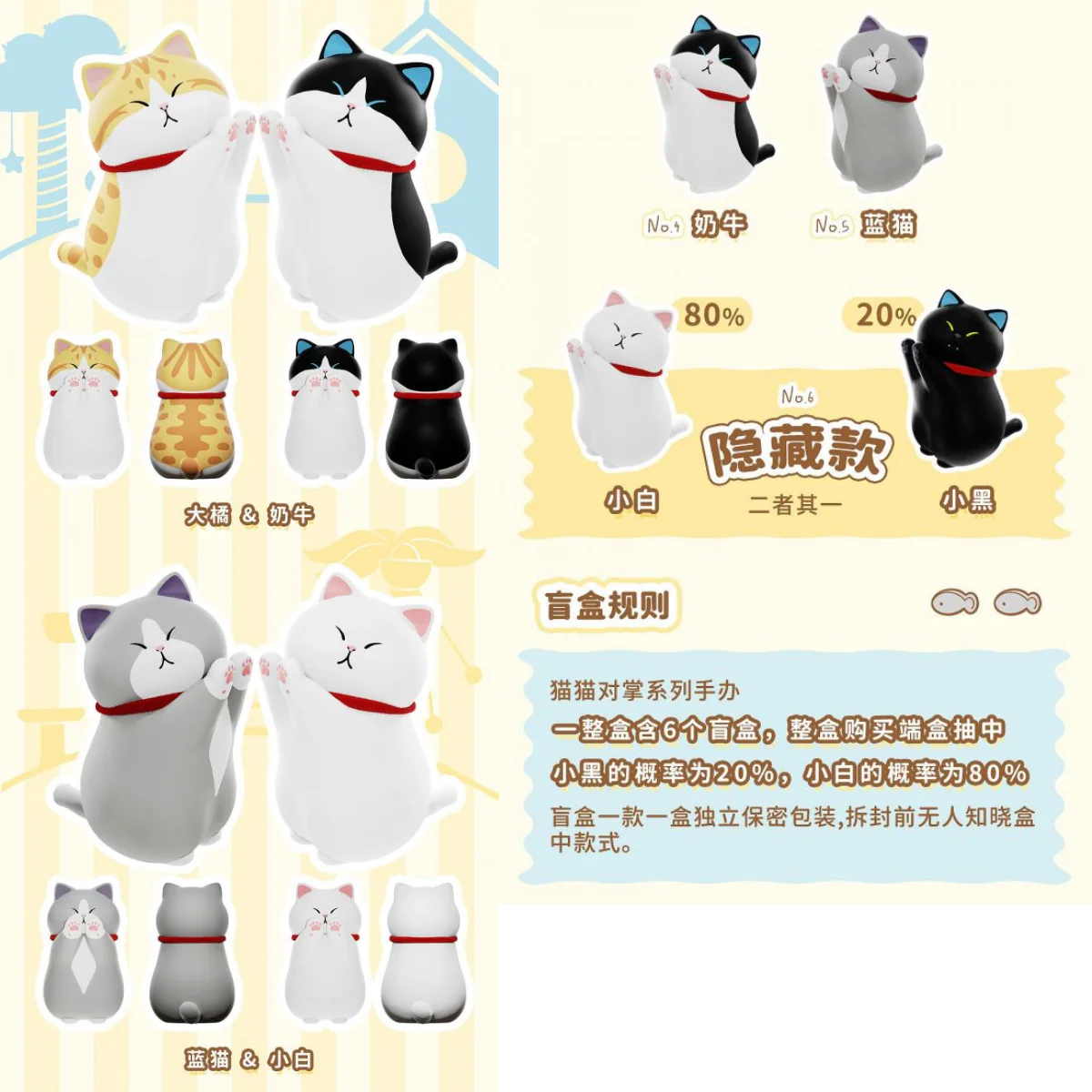 Mao Mao Dui Zhang Cat Action Figure Series - Image 2