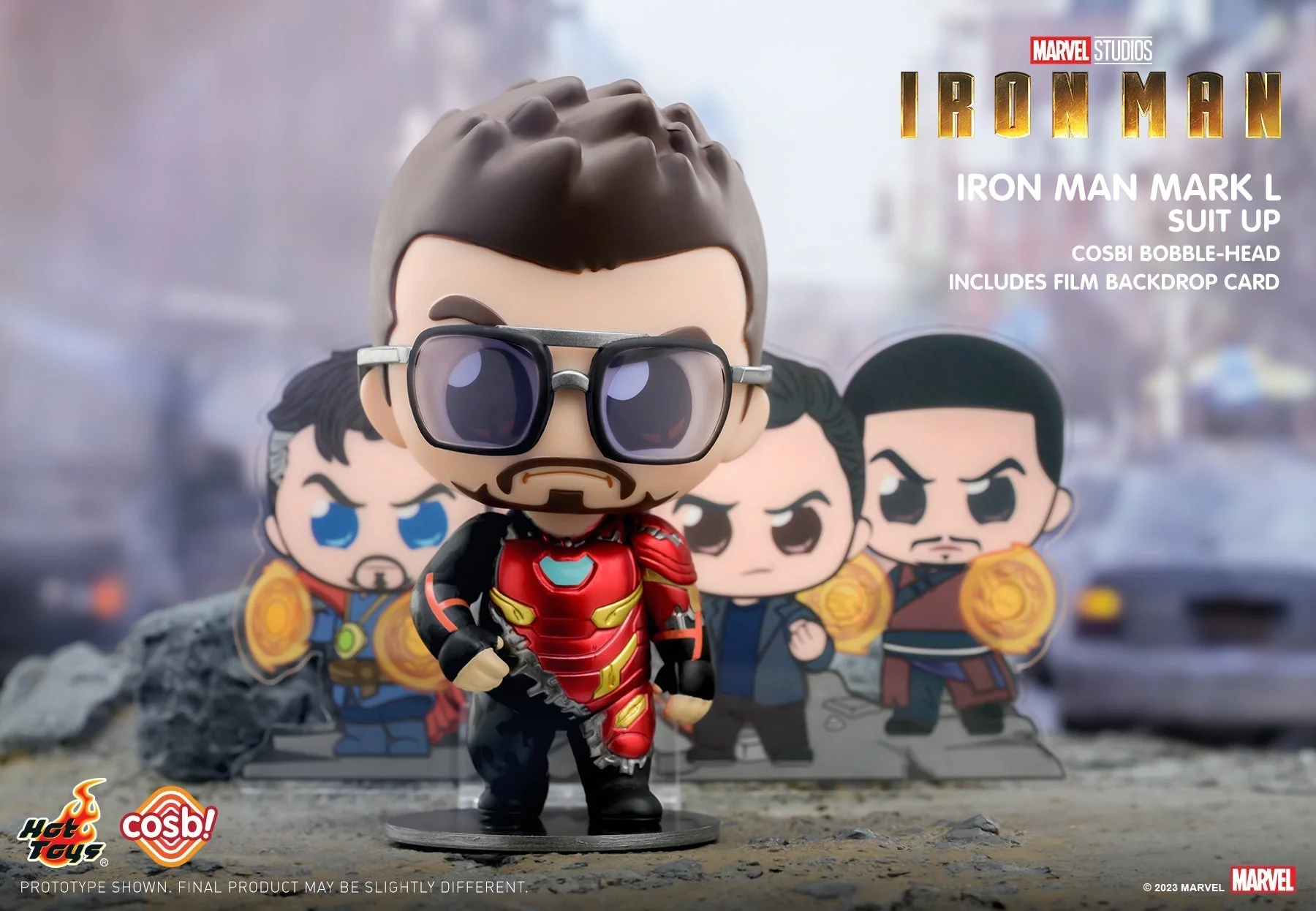 Marvel Iron Man Cosbi Bobble-Head Collection - Image 3