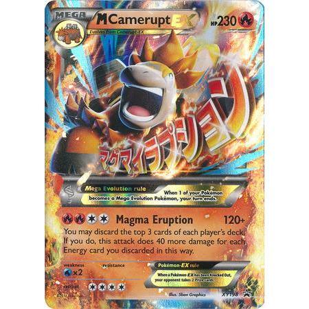 Mega Camerupt EX -Single Card